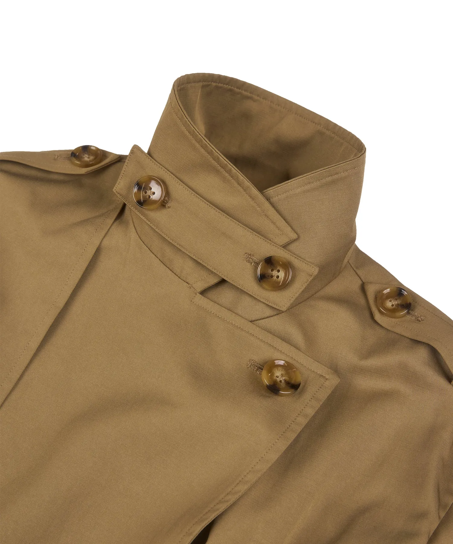 3way layered trench coat