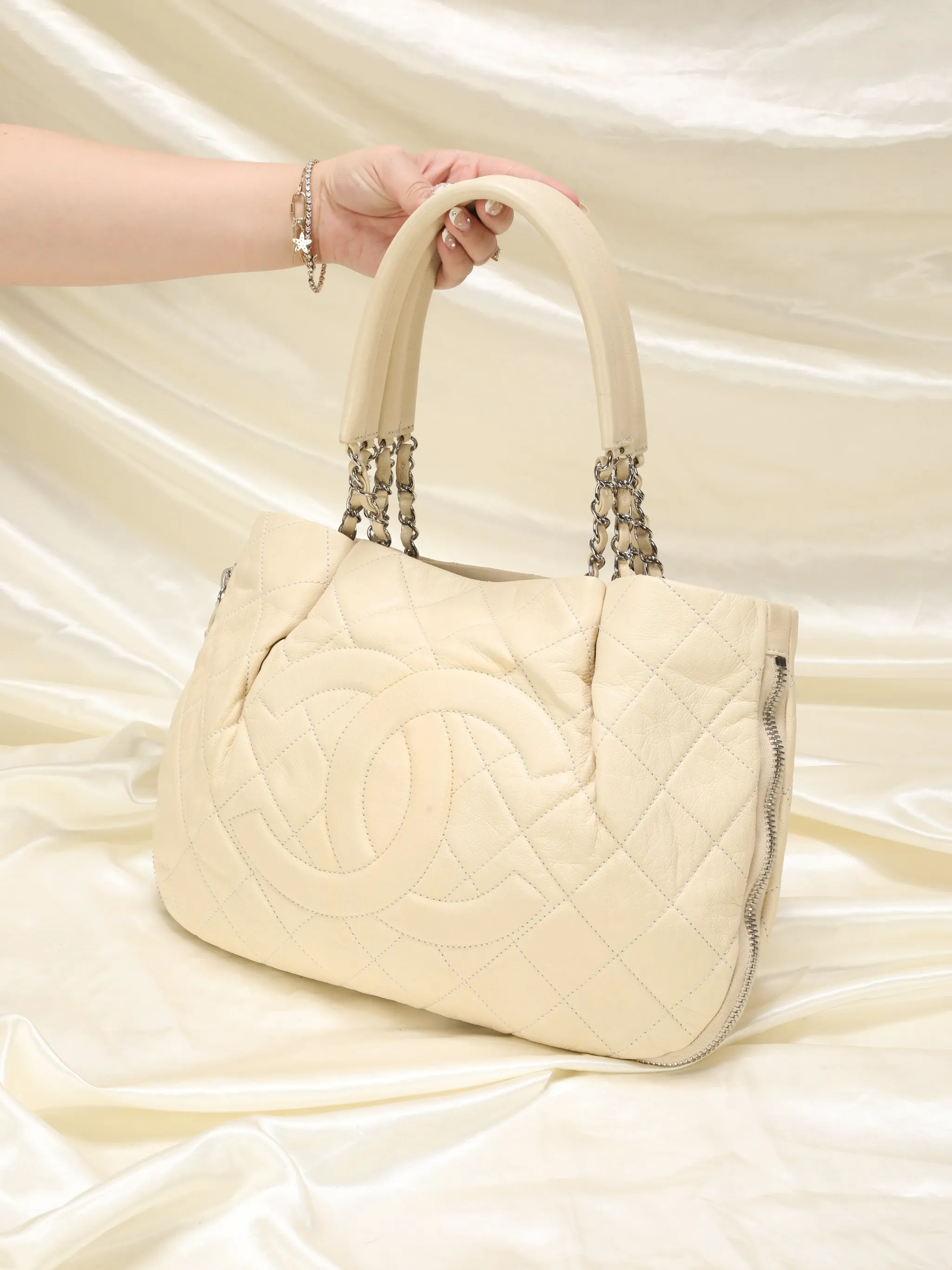 Chanel Timeless Caviar Quilted Tote