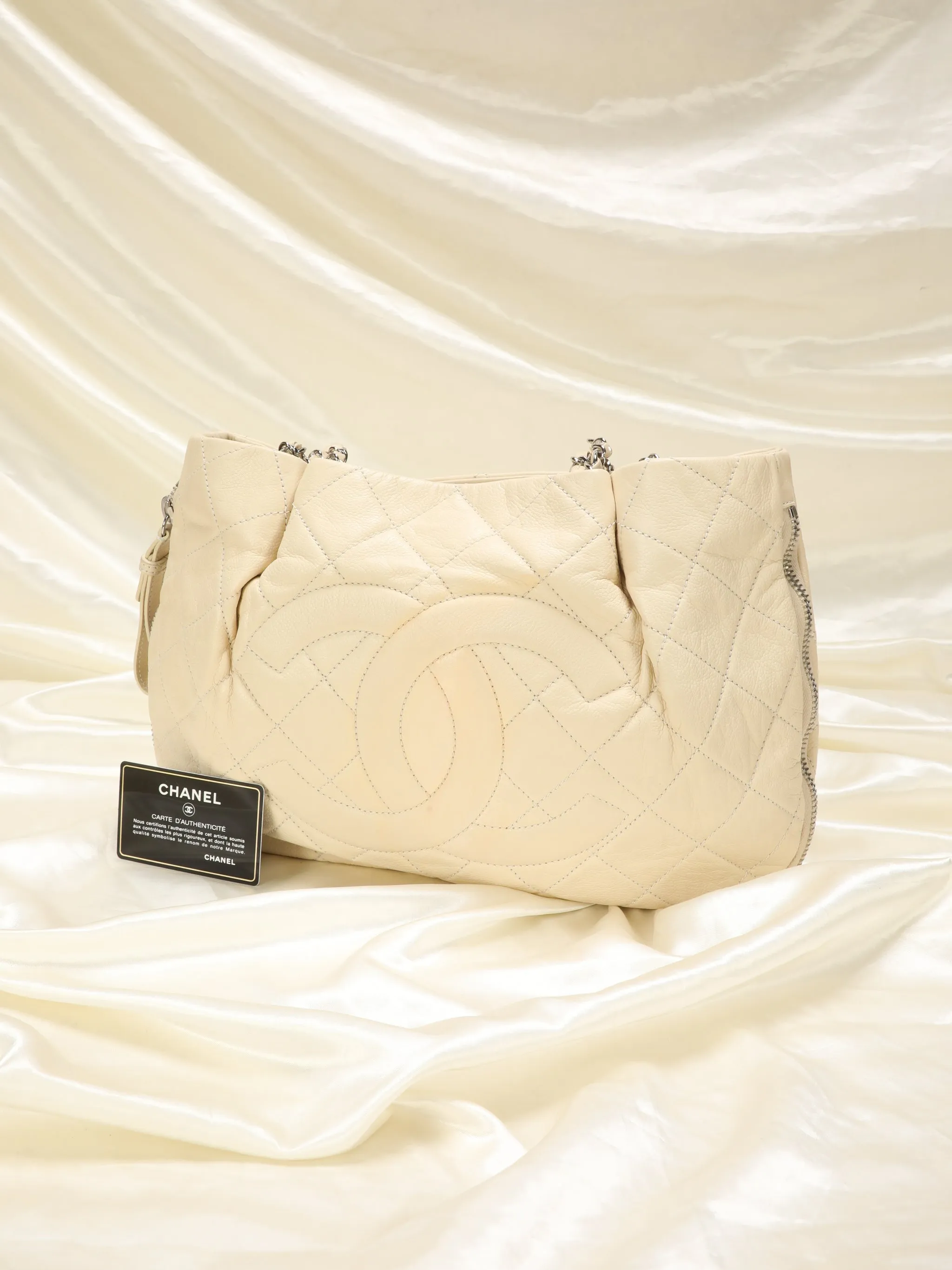 Chanel Timeless Caviar Quilted Tote