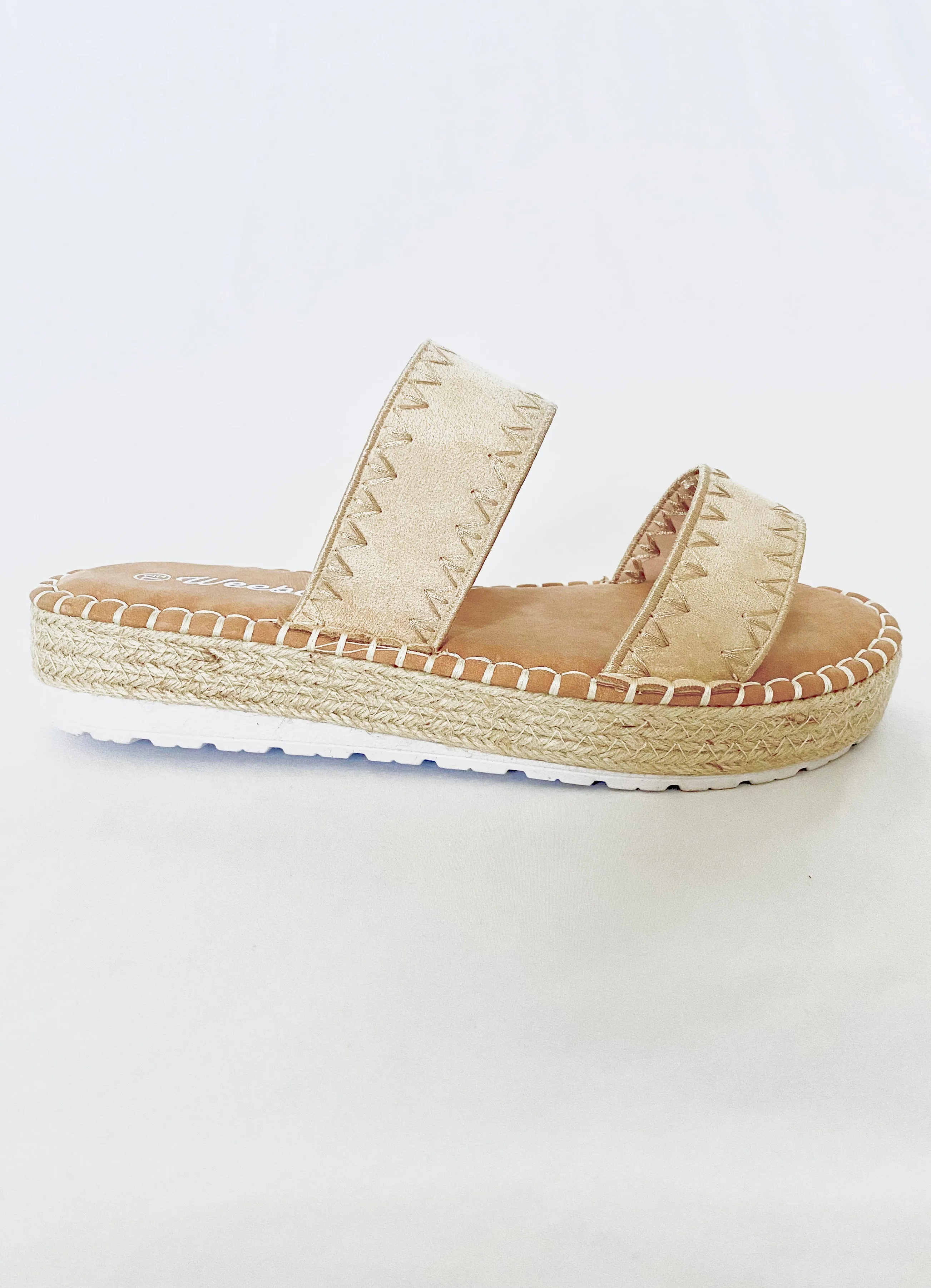 coco espadrille platform sandals- beige