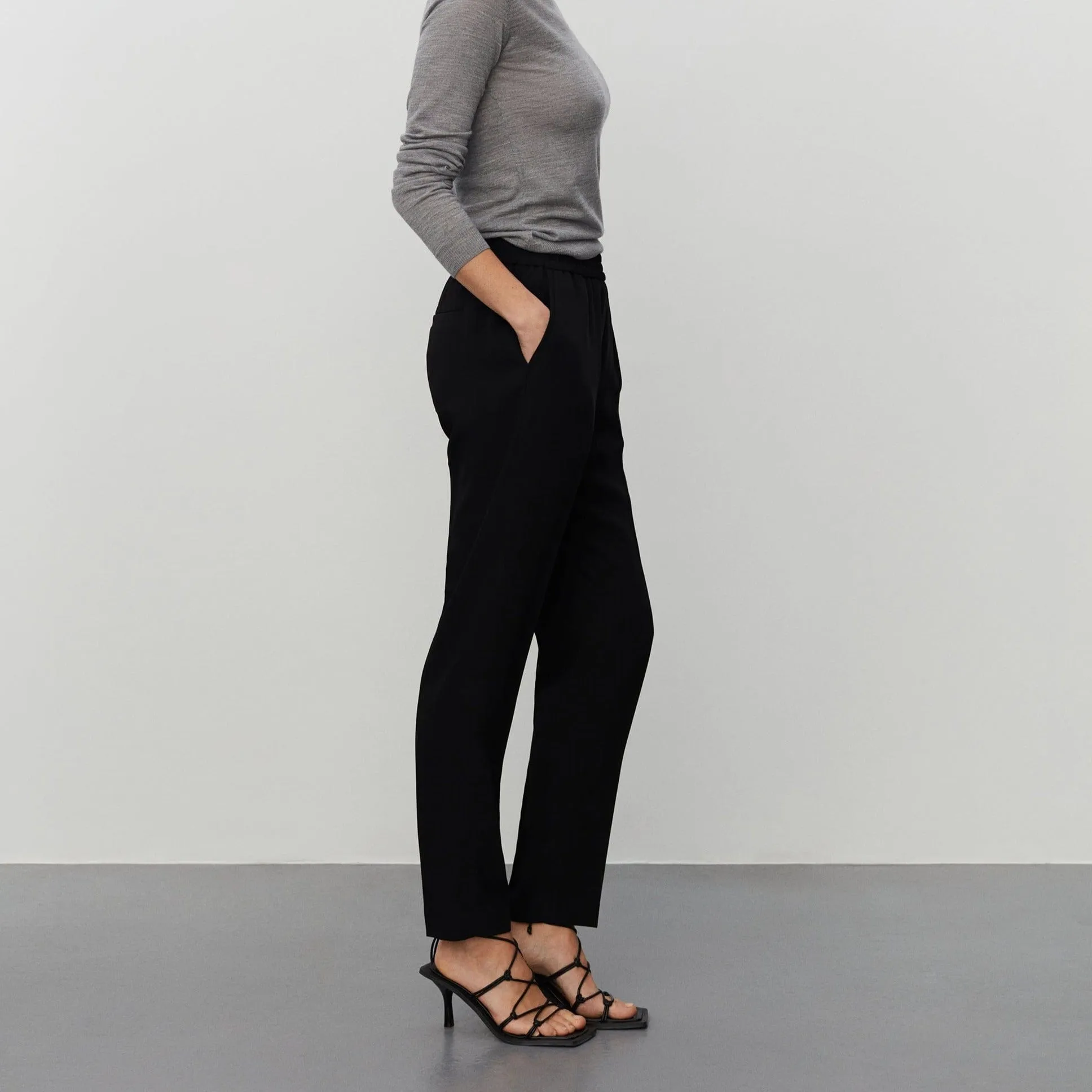 DAY Birger ét Mikkelsen Malin Classic Gabardine Pants Black