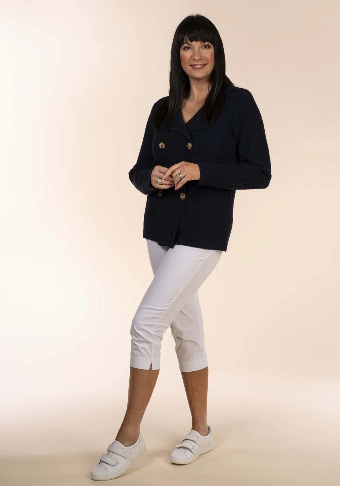 Double Breast Coat - Navy