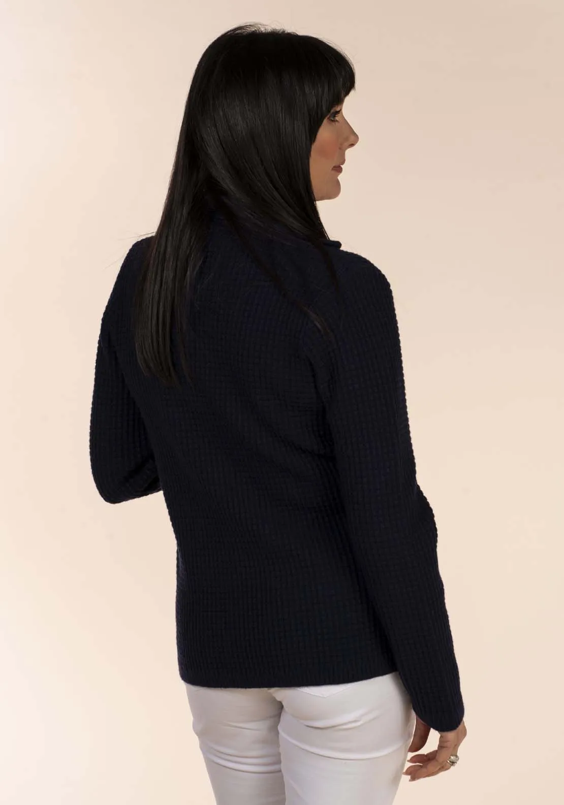 Double Breast Coat - Navy