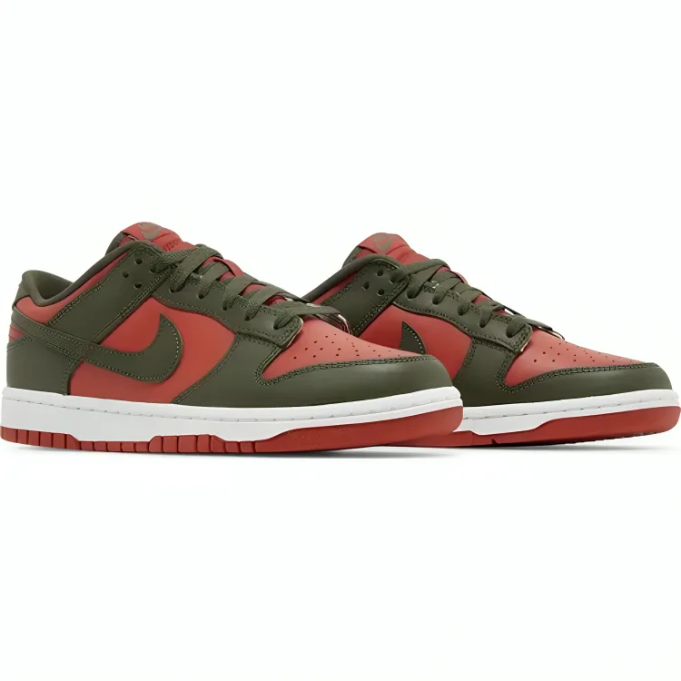 Dunk Low 'Cargo Khaki Mystic Red'