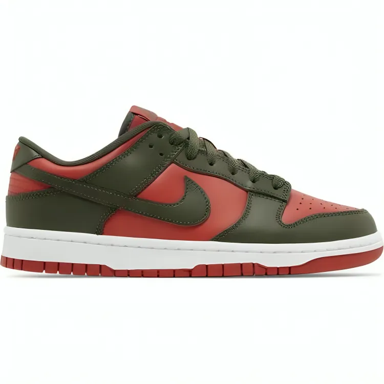 Dunk Low 'Cargo Khaki Mystic Red'