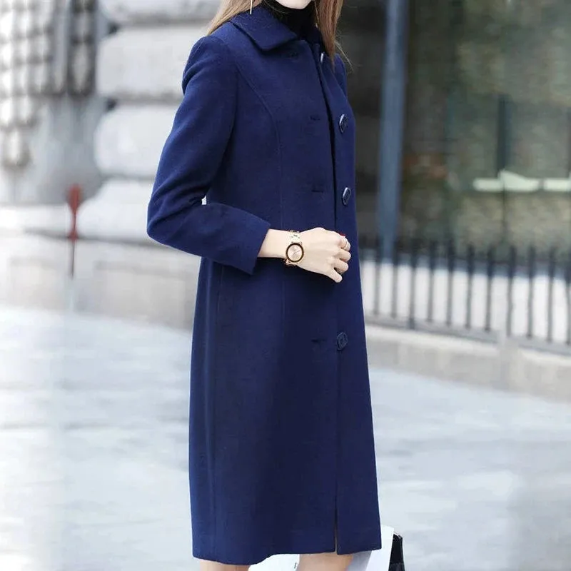 Elevate Your Winter Wardrobe with Maxakg's Sophisticated Wool Coat