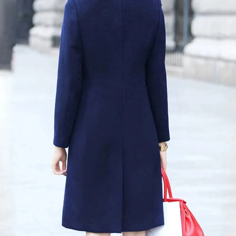 Elevate Your Winter Wardrobe with Maxakg's Sophisticated Wool Coat