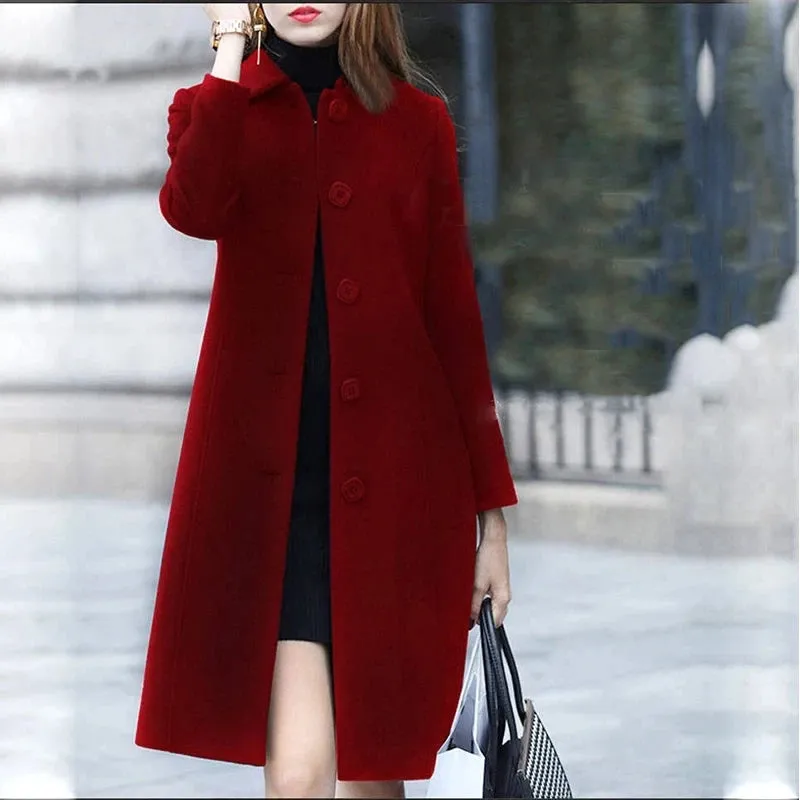 Elevate Your Winter Wardrobe with Maxakg's Sophisticated Wool Coat
