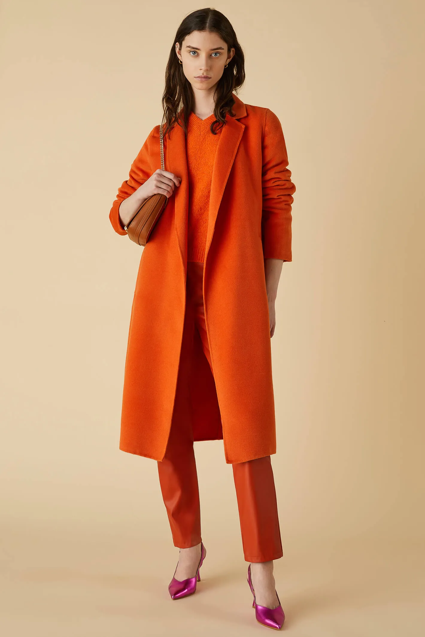 Emme Amazing 2350160339200 Orange Coat