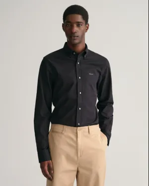 GANT<BR>
SlimFit PinPoint Oxford Shirt<BR>
Navy/black<BR>