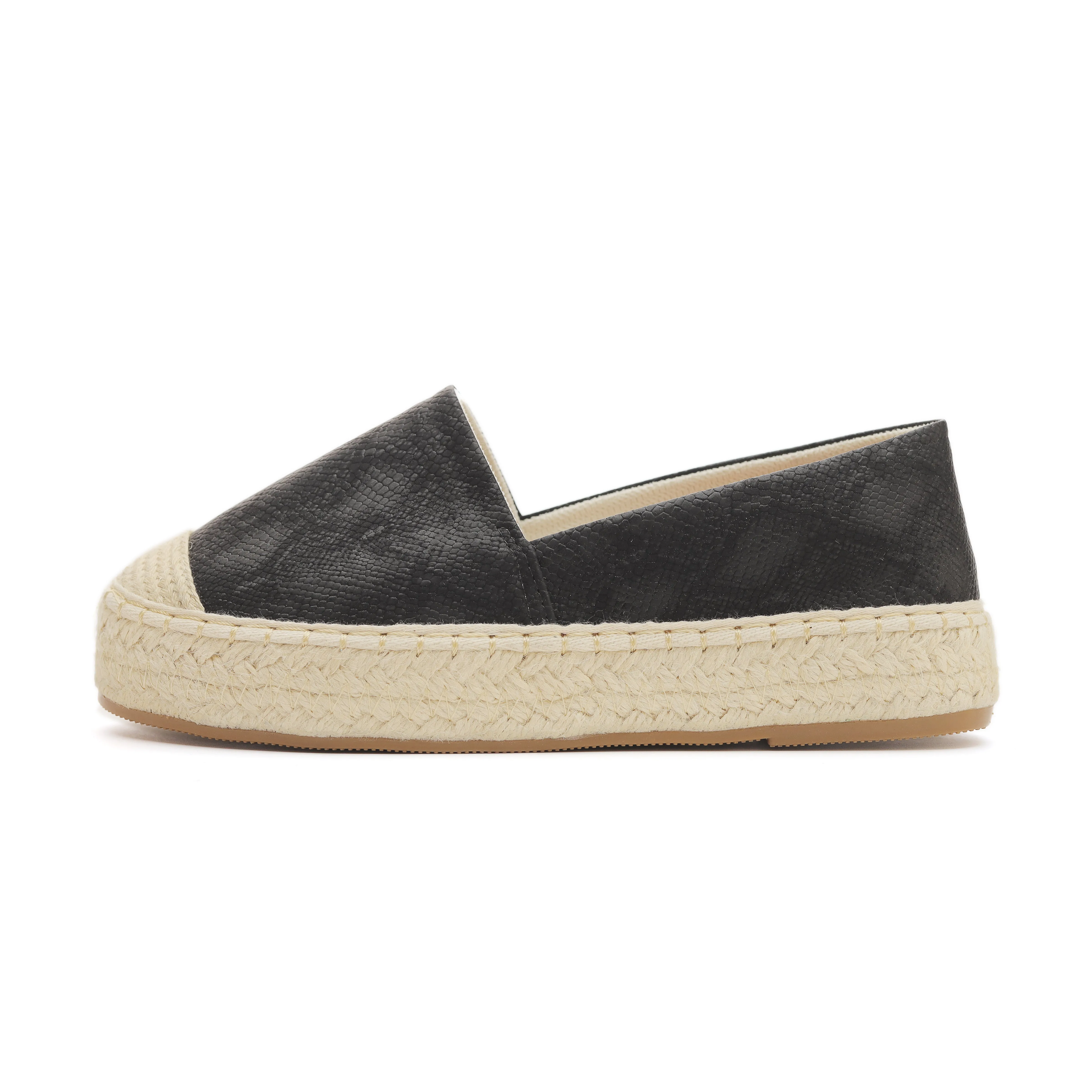 Glimmer Steps Espadrilles Black