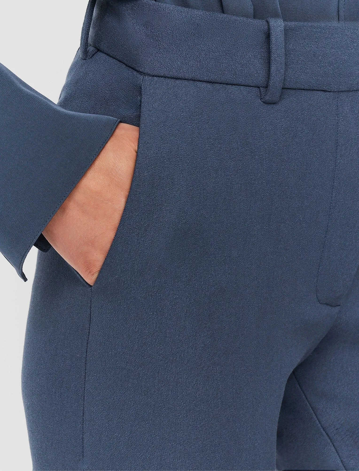 JOSEPH COLEMAN GABARDINE STRETCH TROUSERS