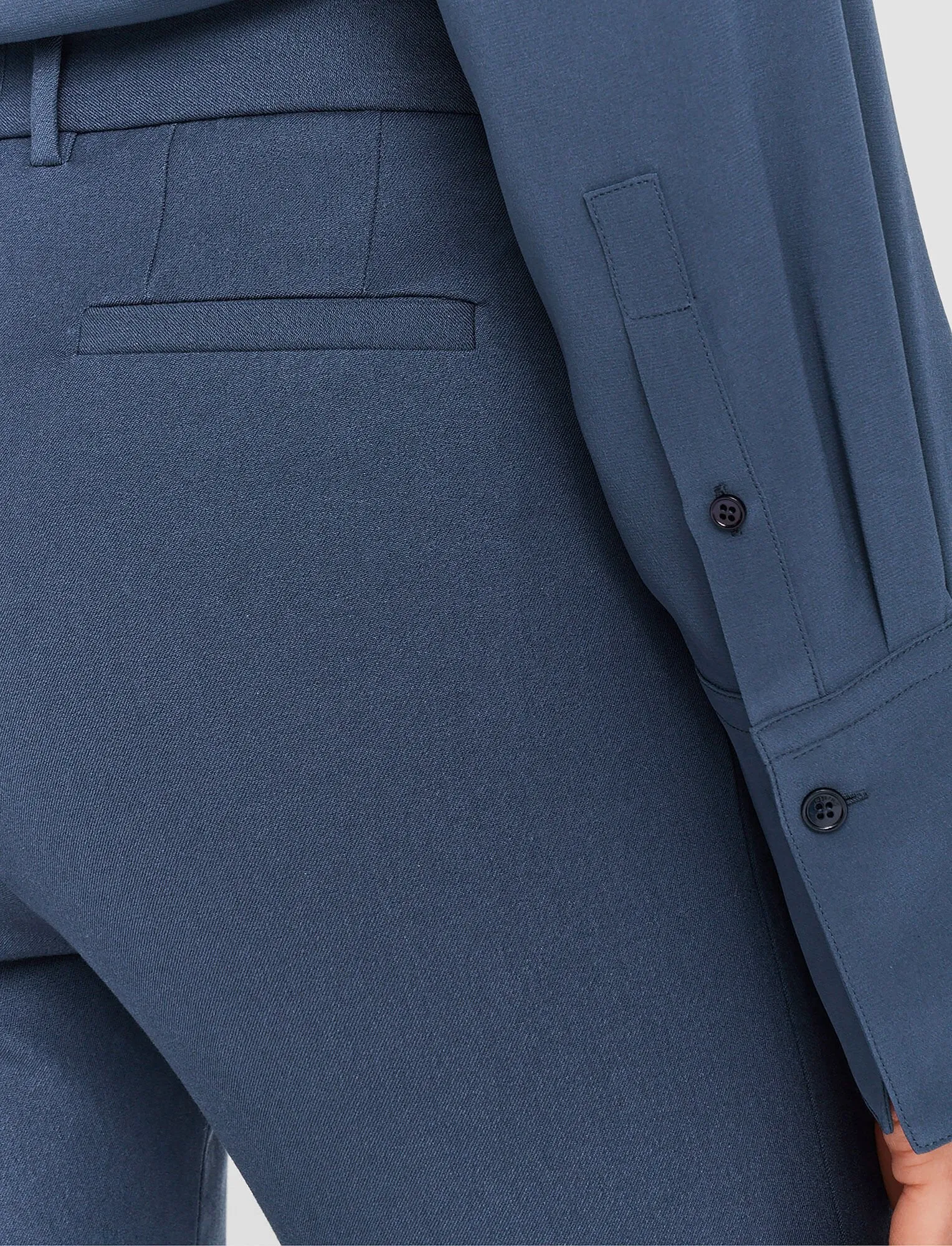 JOSEPH COLEMAN GABARDINE STRETCH TROUSERS