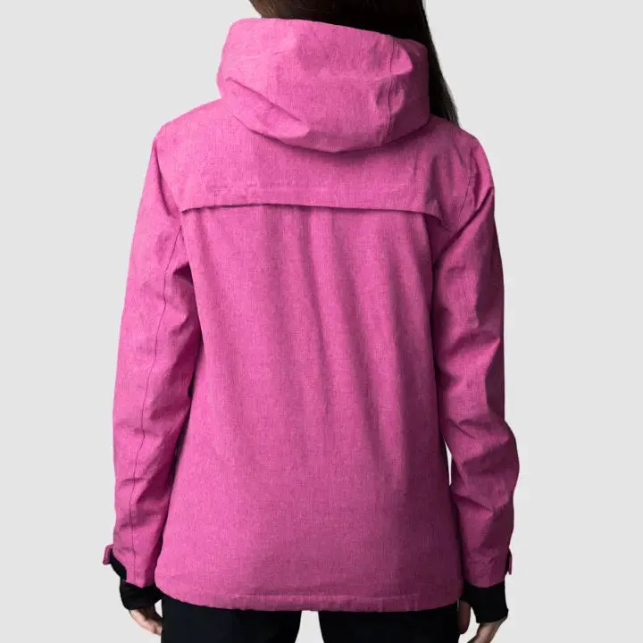 Ladies' Sustainable Pink Adventure Jacket 2.0 - Chic & Versatile Outdoor Wear