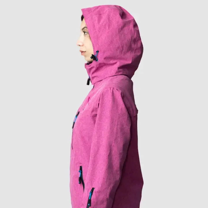 Ladies' Sustainable Pink Adventure Jacket 2.0 - Chic & Versatile Outdoor Wear