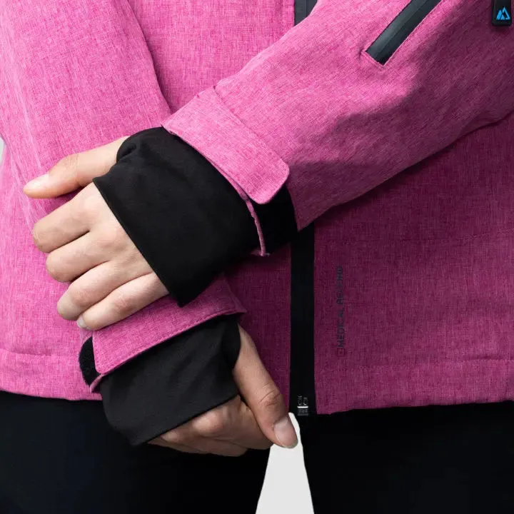 Ladies' Sustainable Pink Adventure Jacket 2.0 - Chic & Versatile Outdoor Wear