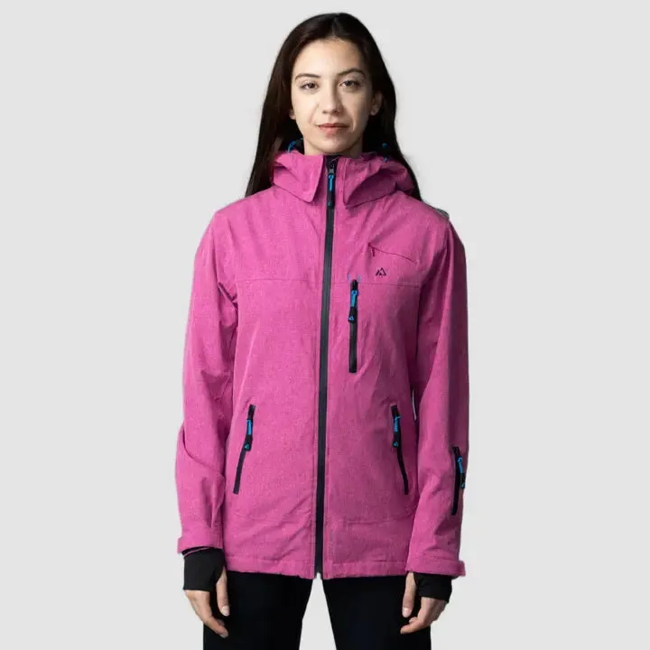 Ladies' Sustainable Pink Adventure Jacket 2.0 - Chic & Versatile Outdoor Wear