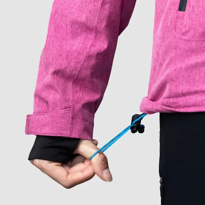 Ladies' Sustainable Pink Adventure Jacket 2.0 - Chic & Versatile Outdoor Wear