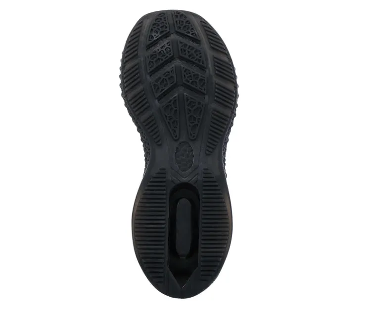 Mazino Delta Men's Black Mesh Blade Sneakers