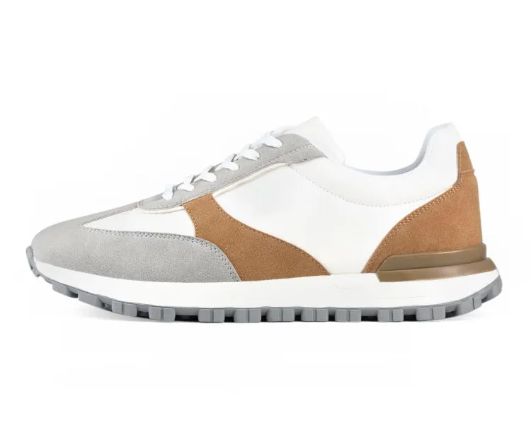 Mazino Gallium Casual Elegance Sneakers Men’s Beige Canvas