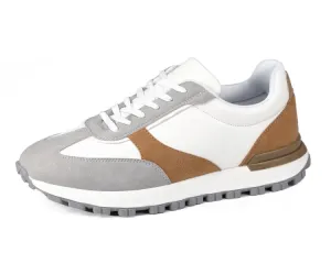 Mazino Gallium Casual Elegance Sneakers Men’s Beige Canvas