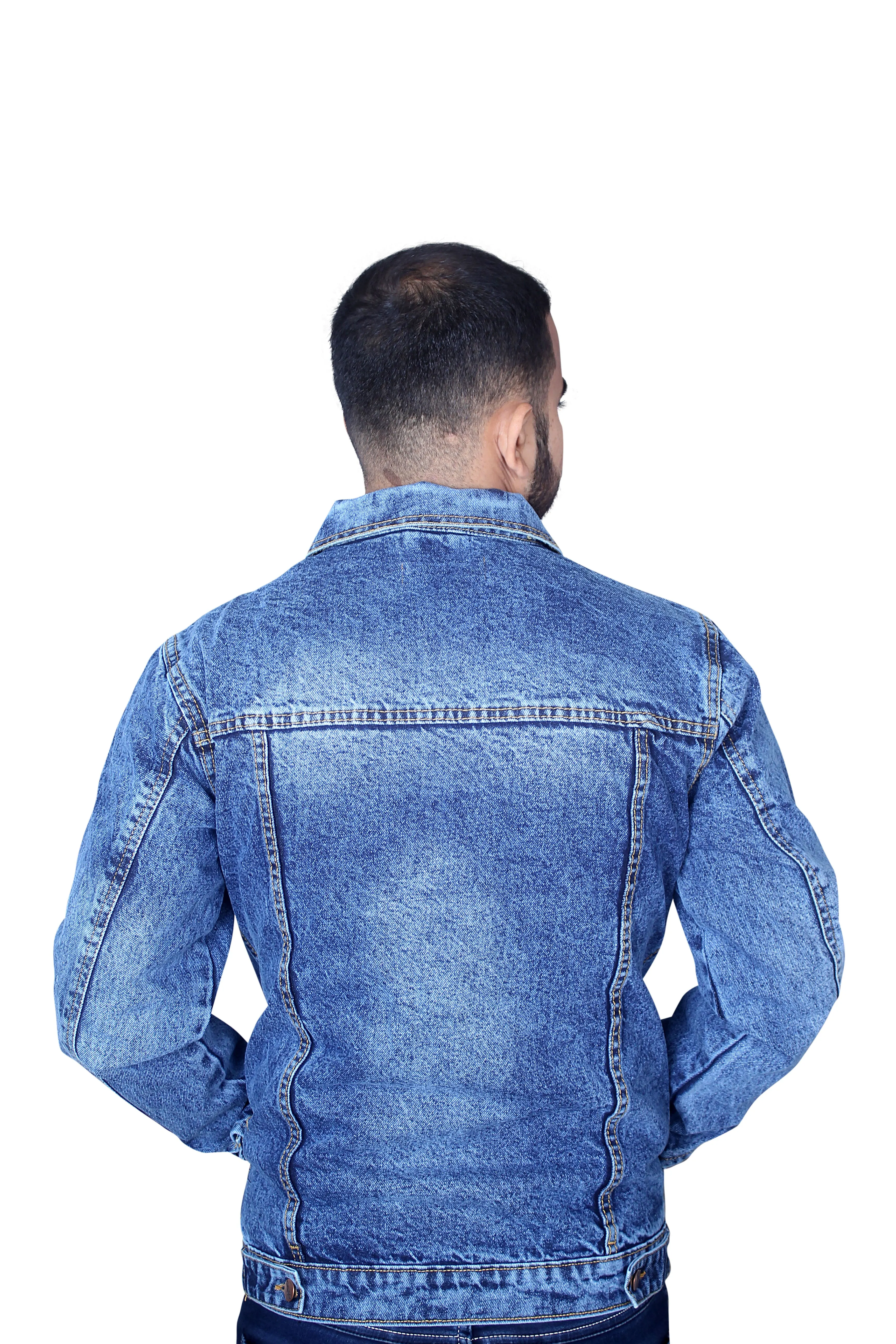 Men's Denim Jacket Slim Fit