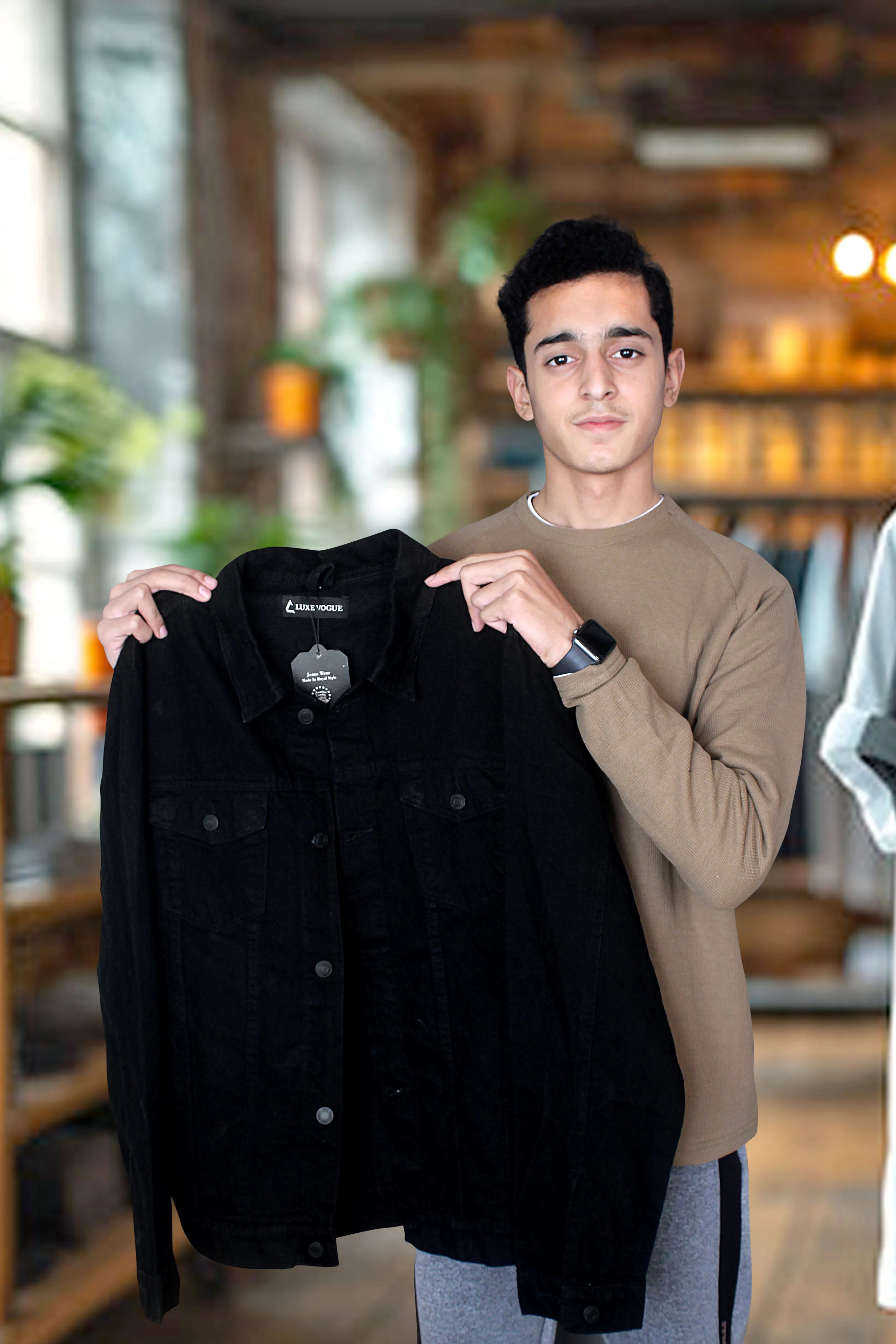Men's Denim Jacket Slim Fit