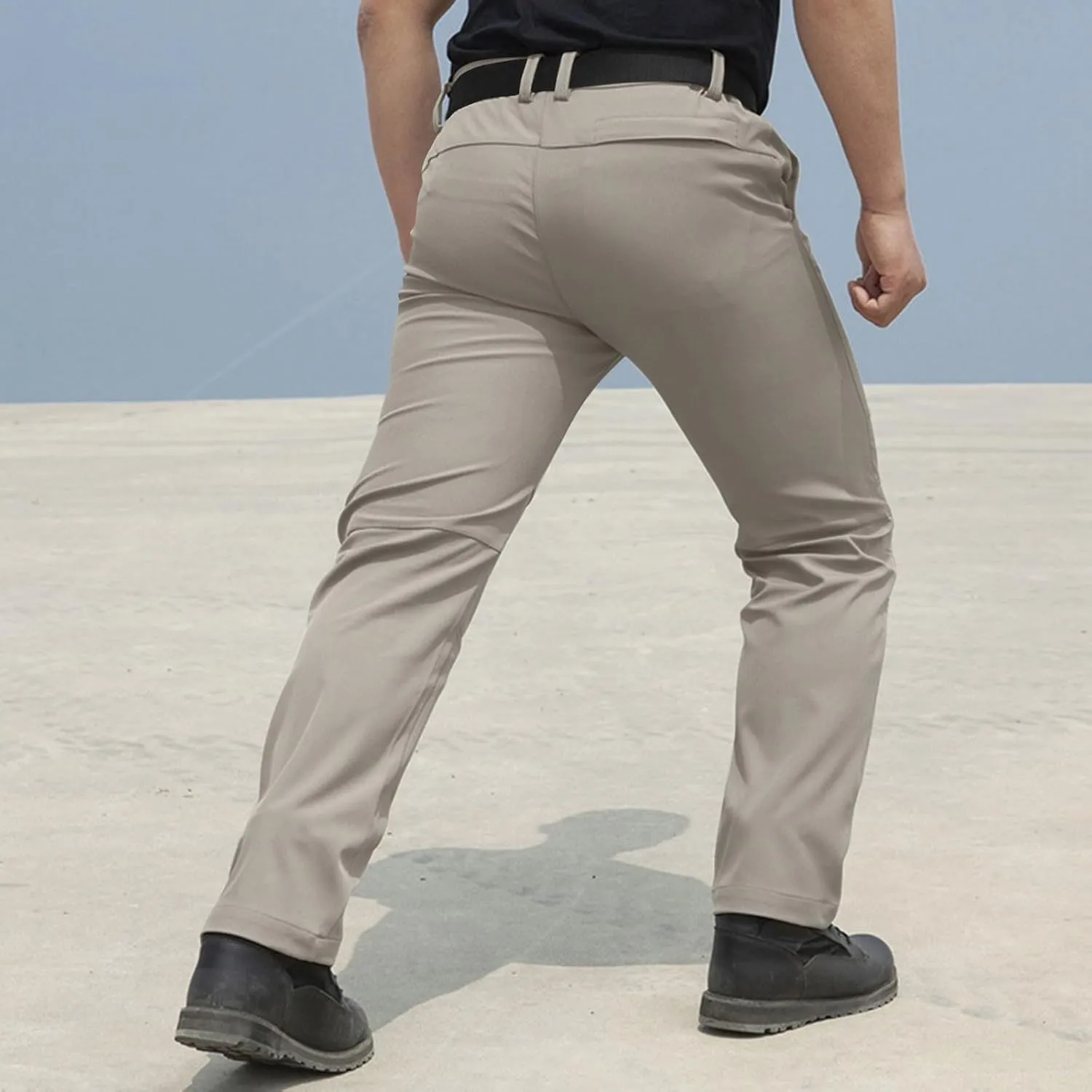 Men's Tactical Cargo Pants, Ripstop Water Resistant Cargo Work Pants for Men, Stretch Hiking Pants with Multi Pockets