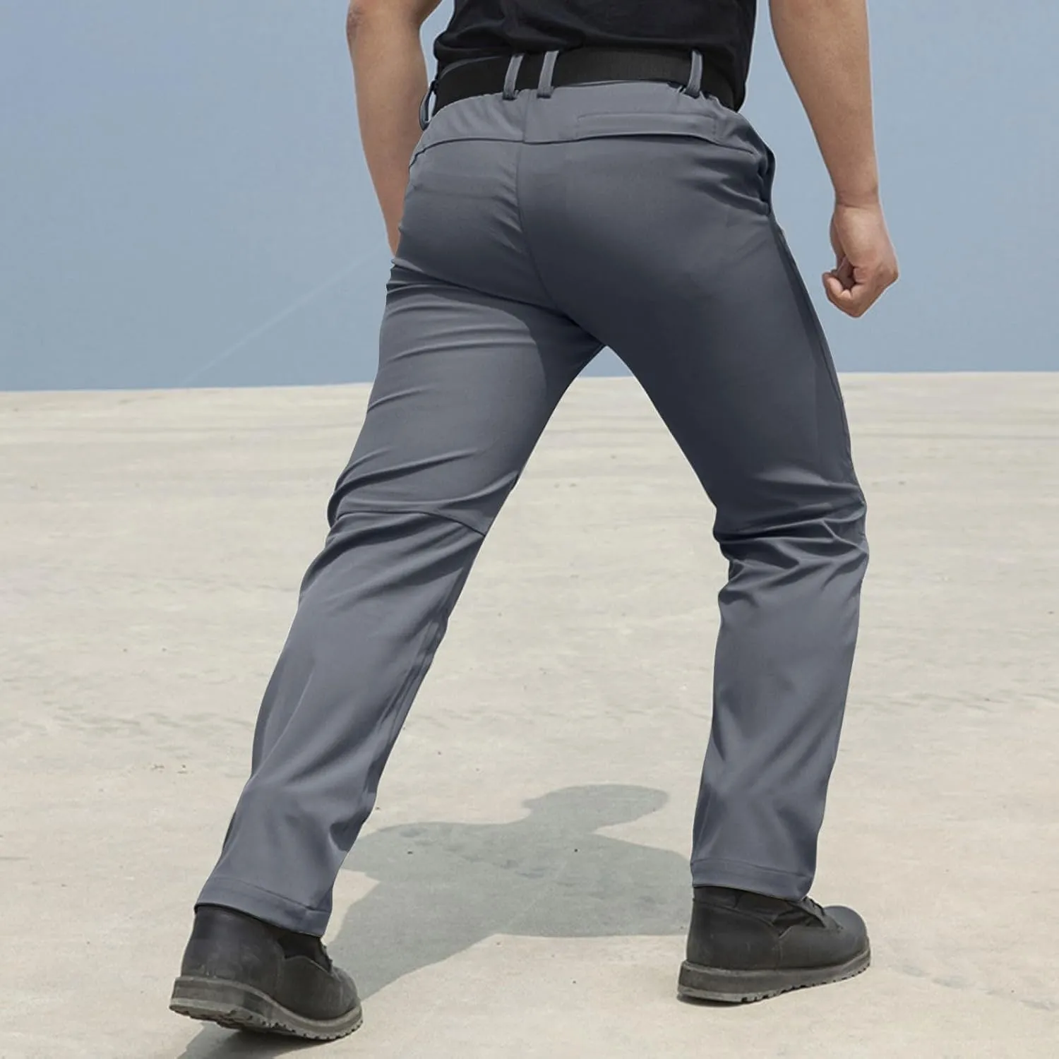 Men's Tactical Cargo Pants, Ripstop Water Resistant Cargo Work Pants for Men, Stretch Hiking Pants with Multi Pockets