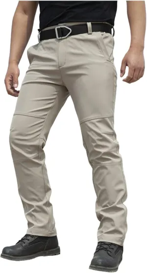 Men's Tactical Cargo Pants, Ripstop Water Resistant Cargo Work Pants for Men, Stretch Hiking Pants with Multi Pockets