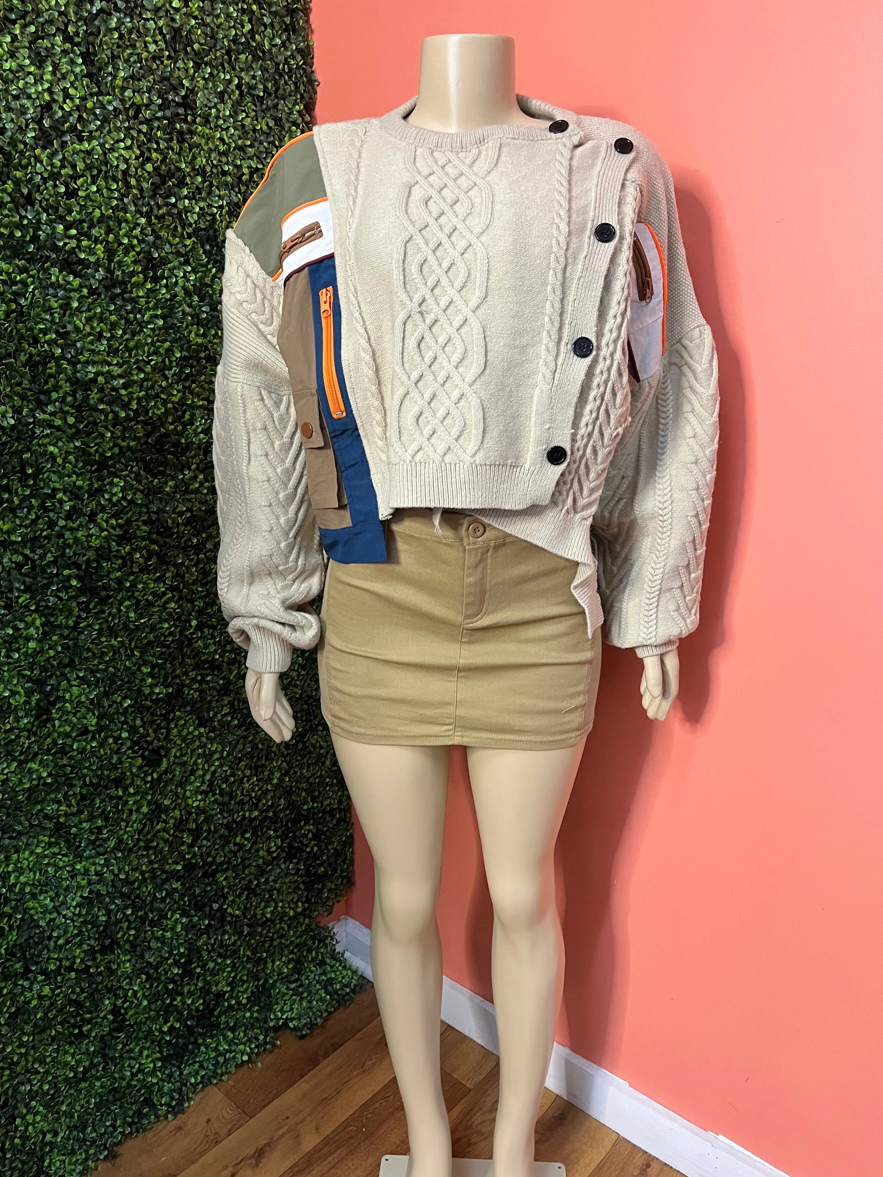 Pretty Tech Sweater