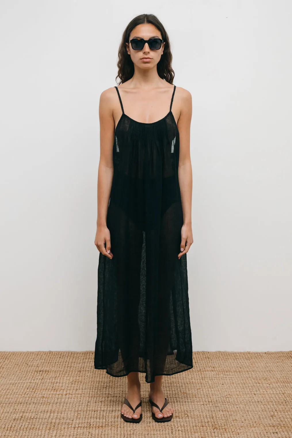 QULAYI linen dress