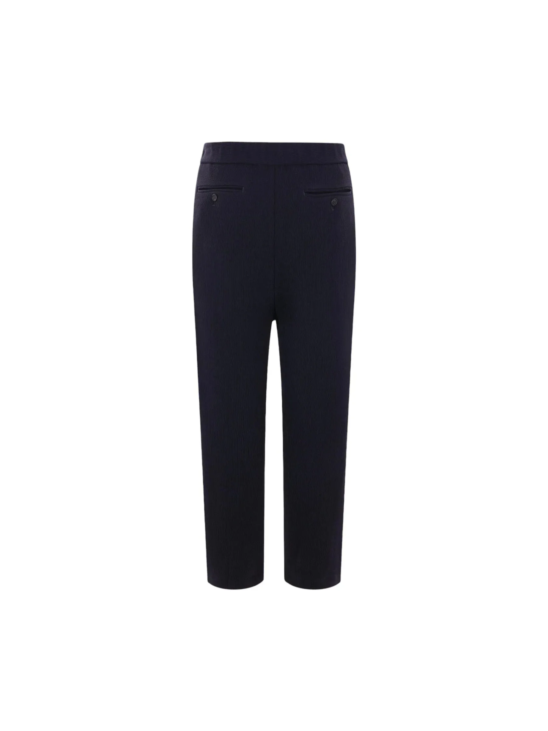 Ribbed Wool Trousers