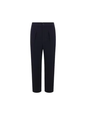 Ribbed Wool Trousers