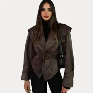Sheepskin Imitation Leather Jacket