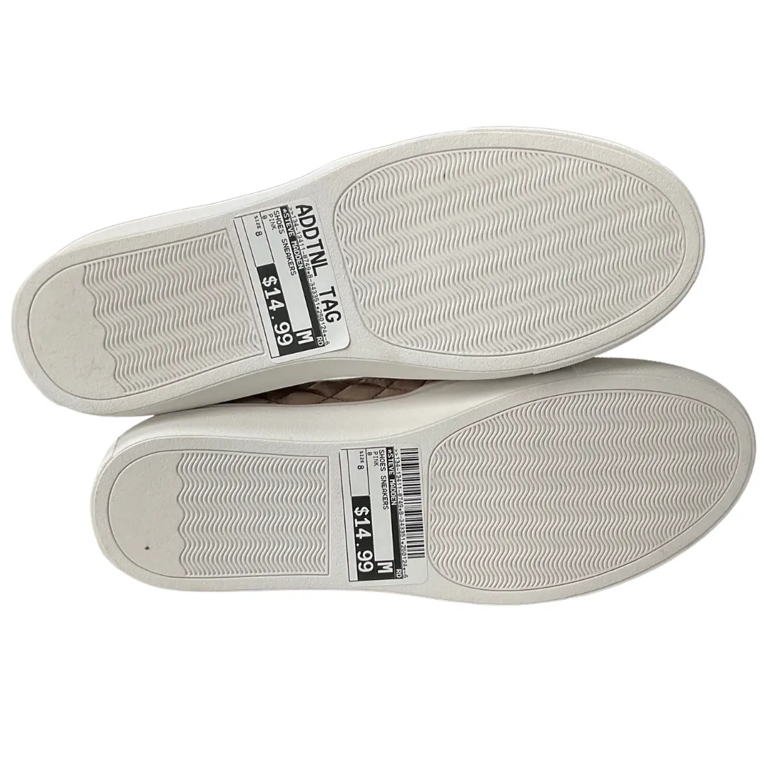 Shoes Sneakers By Steve Madden In Pink, Size:8