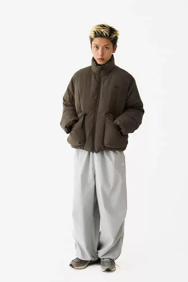 Side Pockets Versatile Puffer Jacket