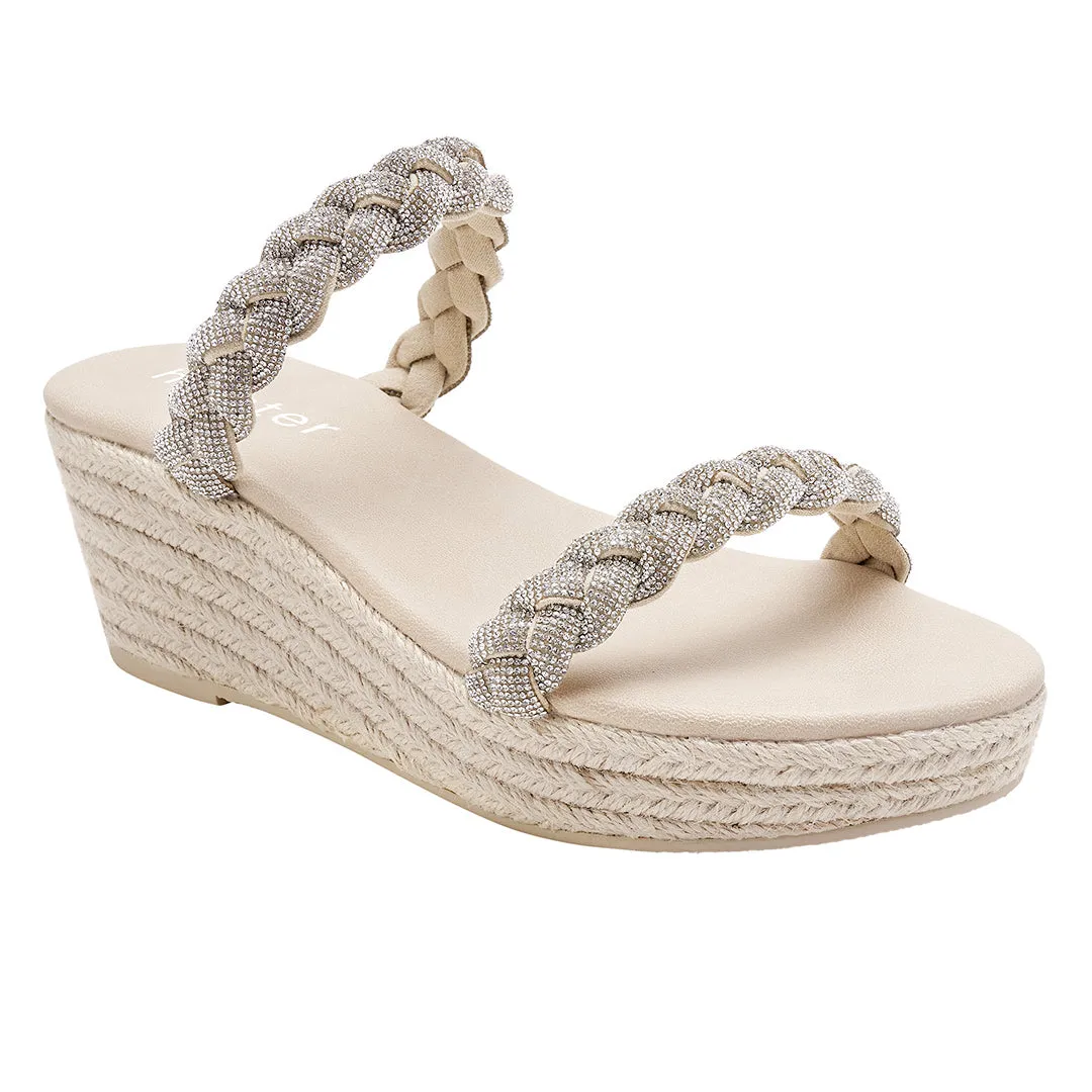 Tiara Espadrille - Beige