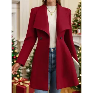 Timeless Luxury Fashion for Women with the Elegant Collared Neck Coat