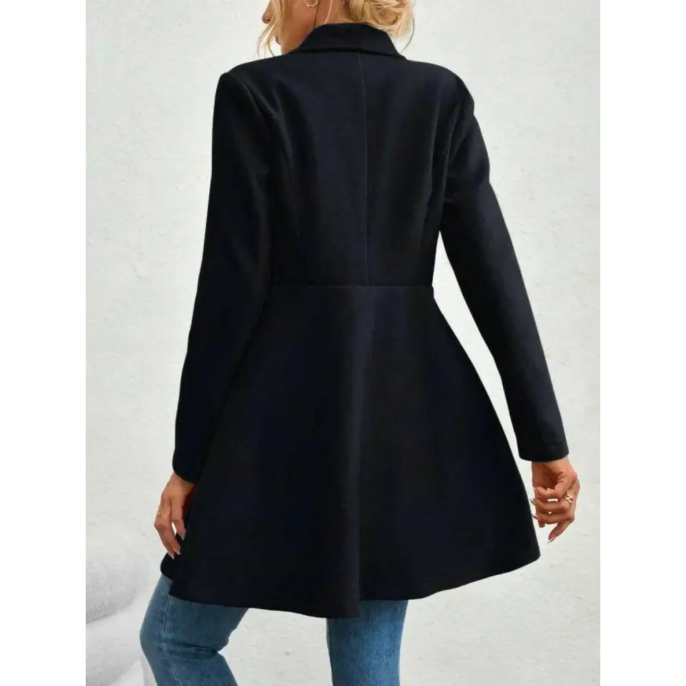 Timeless Luxury Fashion for Women with the Elegant Collared Neck Coat