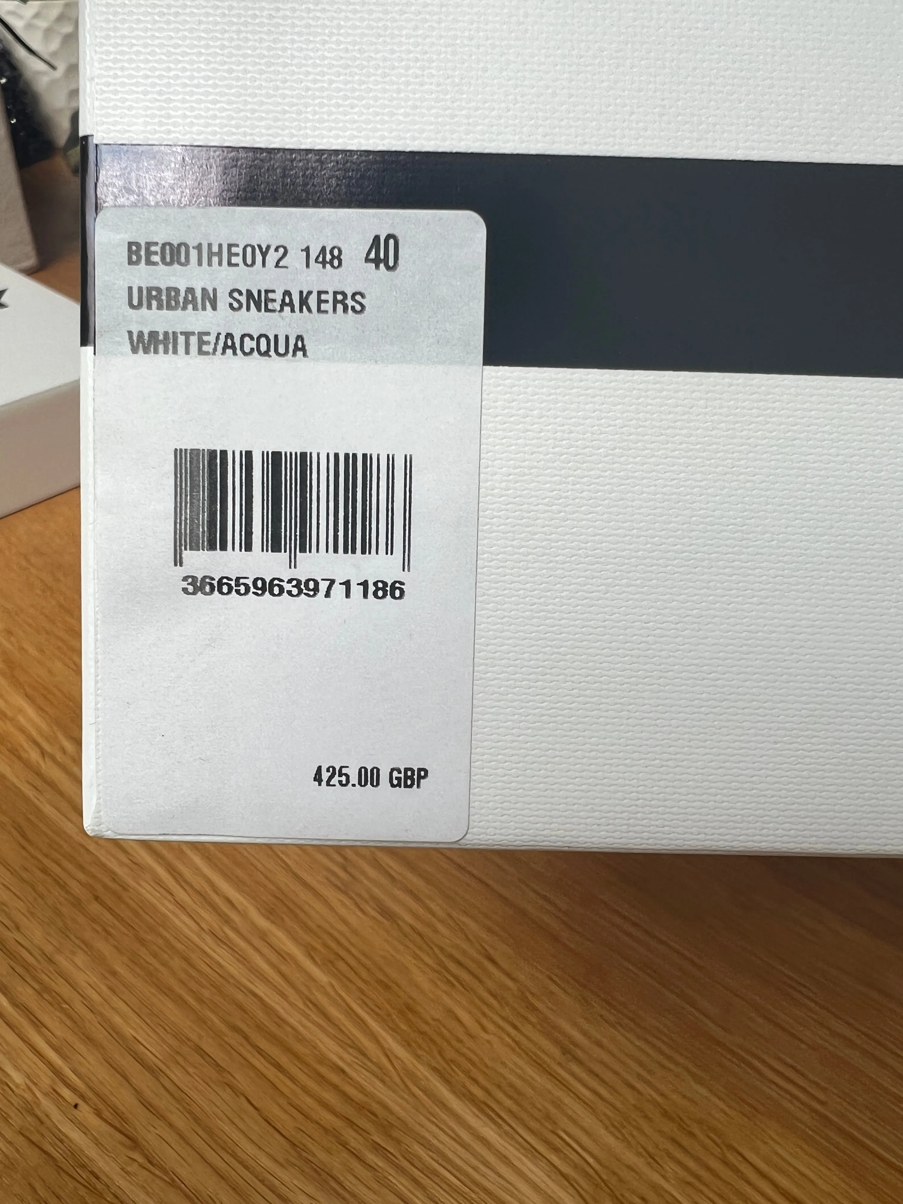 Urban Sneakers White/Acqua - 10