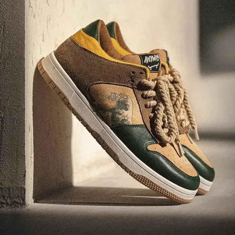 WES Kanagawa Great Wave Unisex Sneakers