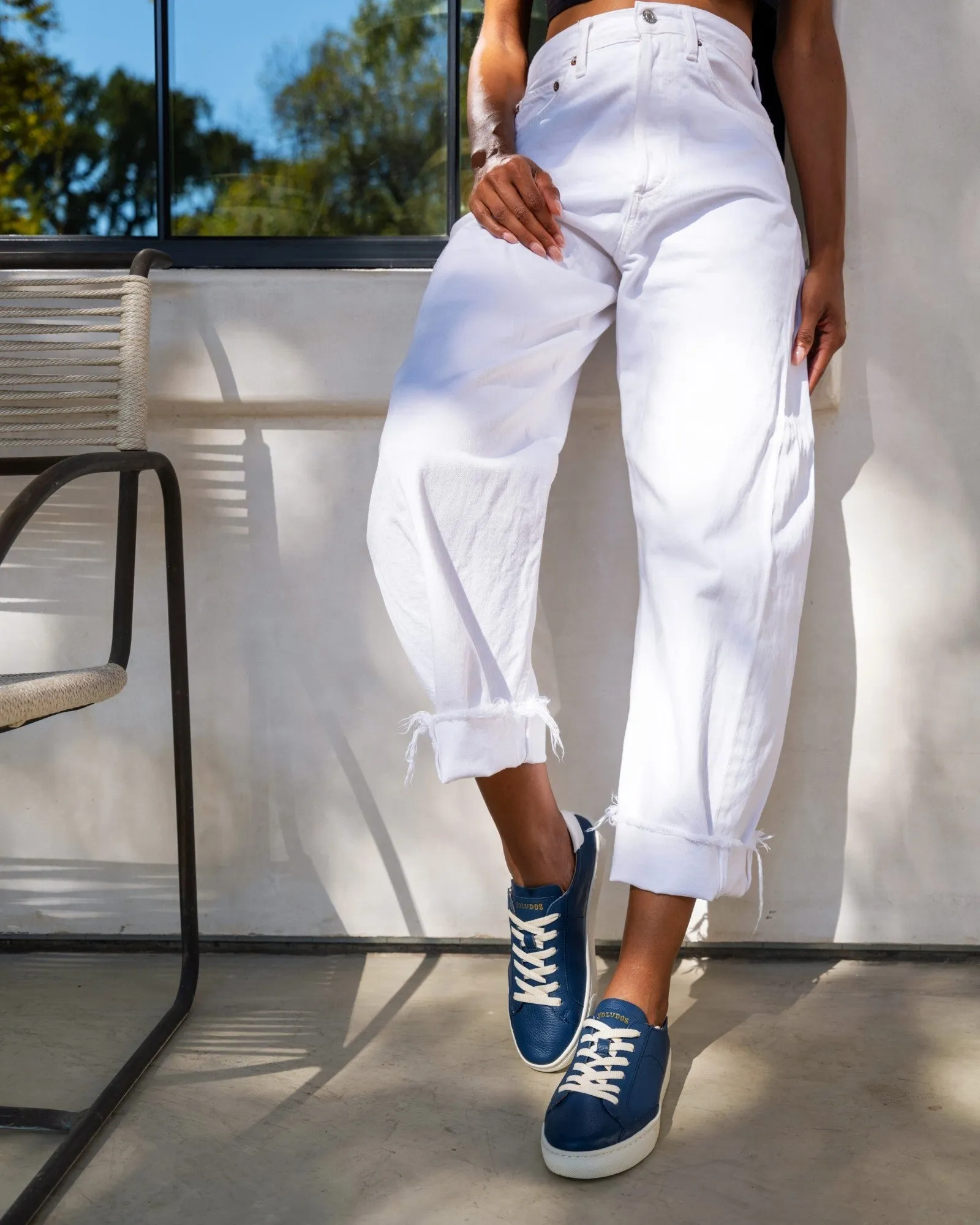 Womens_Sneakers_The Ibiza_Leather Colors_Marine Blue