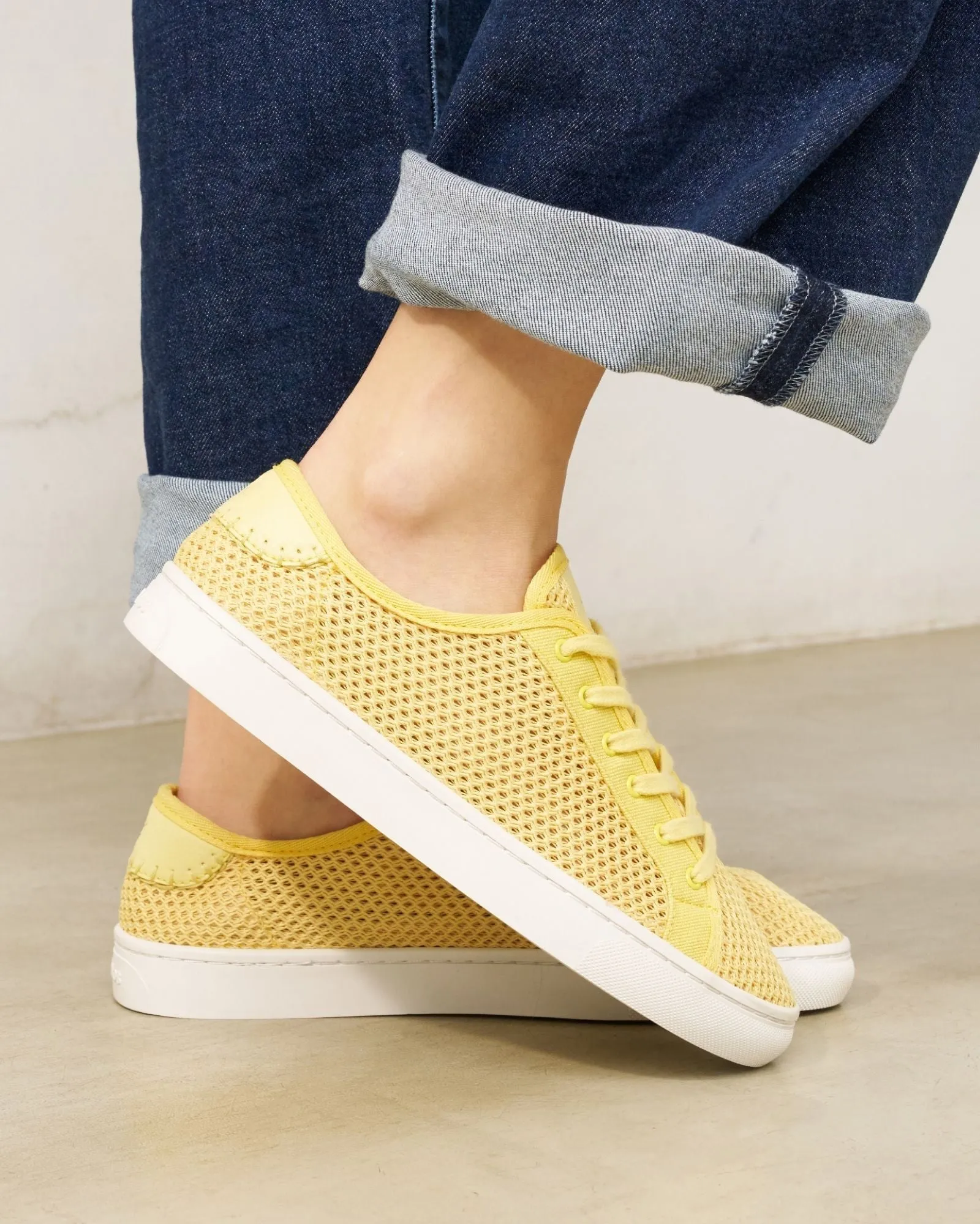 Womens_Sneakers_The Ibiza_Mesh Colors_Canaria Yellow
