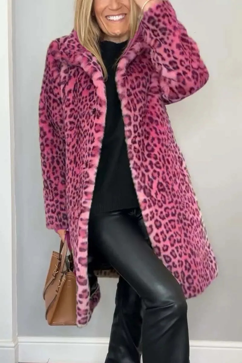 ZARA - SOFT LEOPARD PRINT JACKET