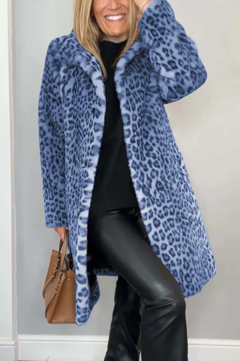 ZARA - SOFT LEOPARD PRINT JACKET